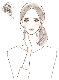 こんな<strong>お悩み<strong>の</strong>女性</strong>はいませんか？